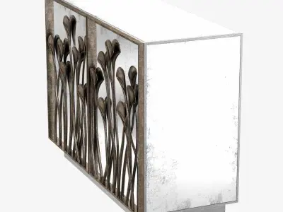 Bernhardt Evie Door Chest 3d model 3D model