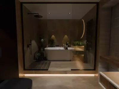 Bathroom Interior 3D model