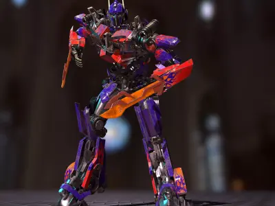 optimus prime 3d model  3D model