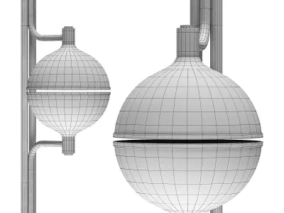 Andros Wall Lamp  3D model