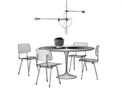 Dining Set 68 3D model