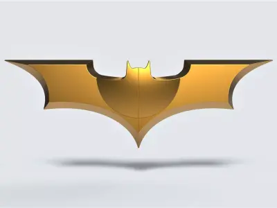 Batarang from the movie Dark Knight 3D print model