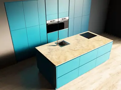 11-Kitchen11 matte 1 3D model