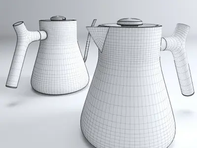 Raven And Stagg Kettle by Fellow 3D model