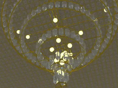 Chandelier 3D model