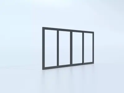Aluprof MB-Slider Window 003 M-0369 Free 3D model