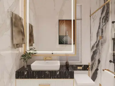 3D Interior Renders 3D model