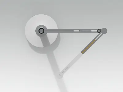 Dyson Solarcycle Morph desk light 3D model