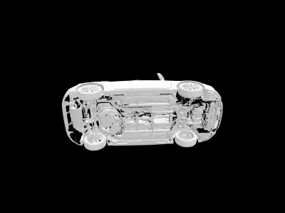 3D SCAN DATA TOYOTA COROLLA E210 HATHBACK EXTERIOR 3D model