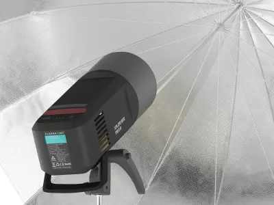 Photo Studio Lighting Set 3D model