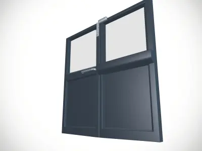 Iron Door Low-poly 3D model buy