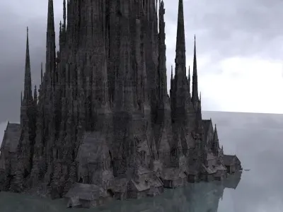 Dark Tower 3D 3D model