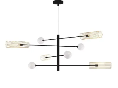 SWAY chandelier 3D model