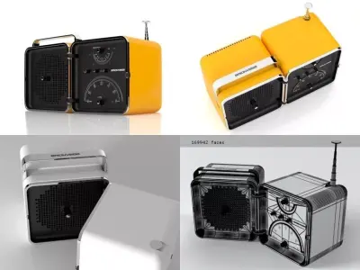 Radio ts522 3D model