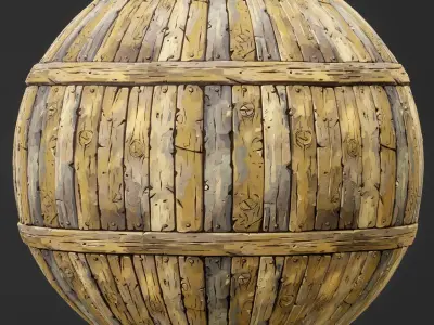 Stylized Wood Seamless Texture  Texture