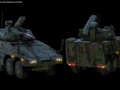  Skyranger 30 Air Defence Tower System X3 Camos Package 