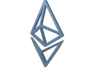 Ethereum 2 v2 002 Low-poly 3D model