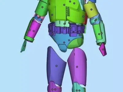 Clone Cold Assault Trooper One6 Scale Custom STL 3D print model