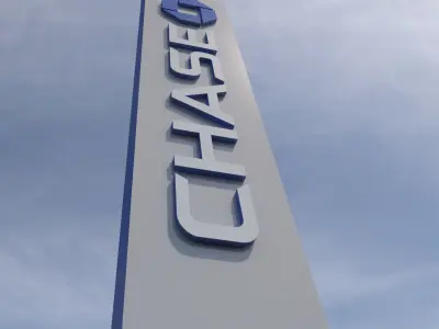 Chase Bank 3D model