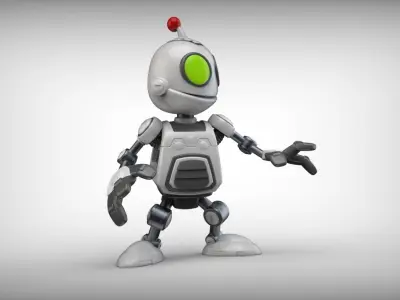 Clank Ratchet and Clank Robot 3D printing 3D print model