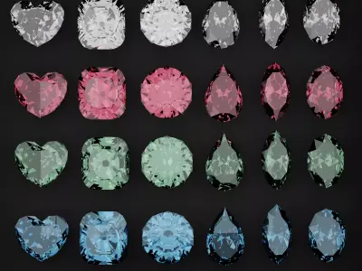 Diamond Pack Free 3D model