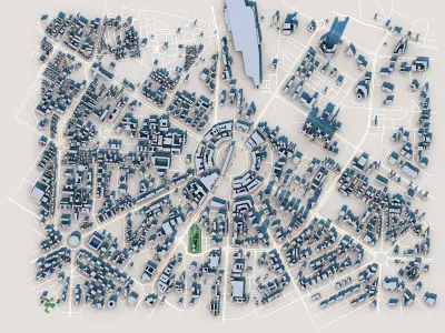 Sao Paulo Brazil 3D model