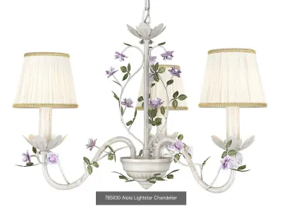 785 Aiola Lightstar Collection of Classical Lamps 3D Model Pack