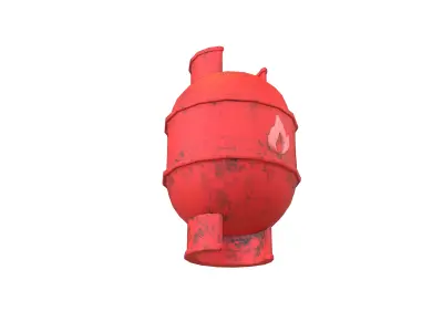 LPG Tank Icon V1 008 Low-poly 3D model