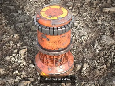 Ground tile collection 3D Model Pack