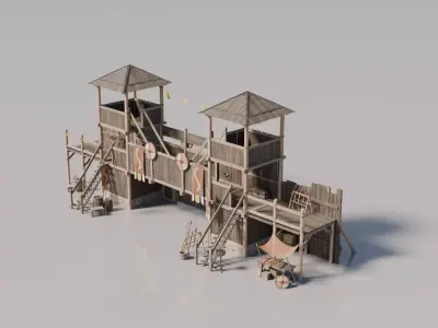Nordic House 19 3D model