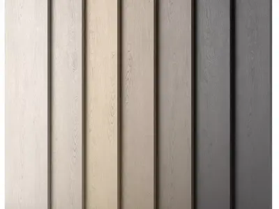 Wood materials Oak - 7 colors - set 12 Texture