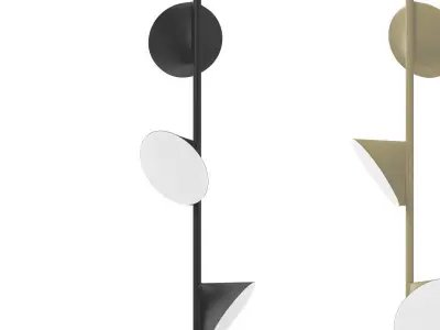 Orchid Floor Lamp 3D model