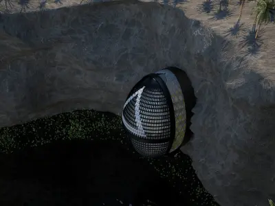 Squid Game Conceptual Building 3D Model 3D model