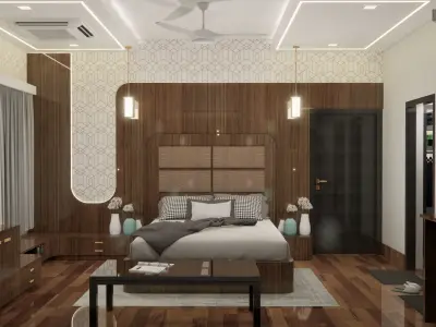 bedroom interior design  3D model purchase