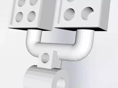 Roof rack lights 3D print model