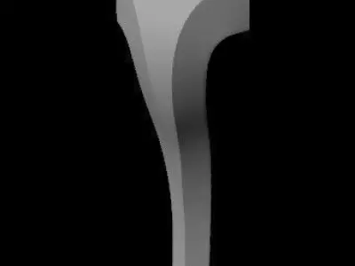 leg High quality 3d models for processing on a cnc machine  Free 3D model 5