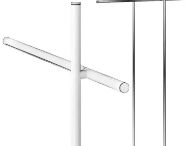 Grok Tubs Floor Tables 3D model