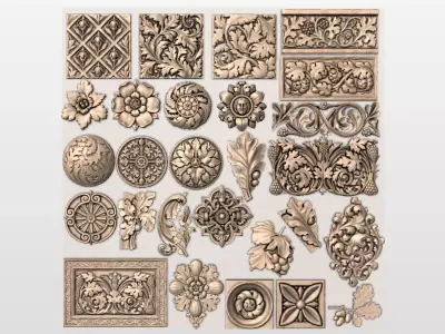 27 Gothic Romanesque 3D Models 3D print model