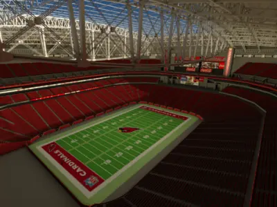 Football Stadium 3D model