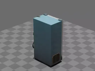 Cyberpunk Vending Machine  3D model