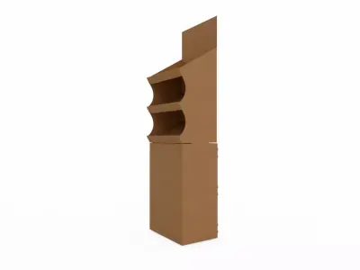 Point of Sale Cardboard Display Stand Texture