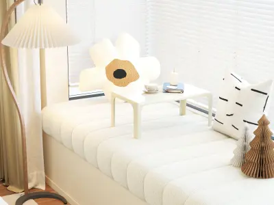 Comfortable bedroom  3D model