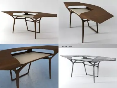 Manta Desk 3D model