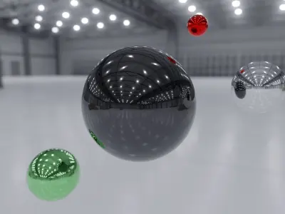 HDRI - Warehouse Interior 3b Texture