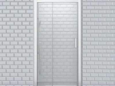 Shower doors Ravak 10 3D model