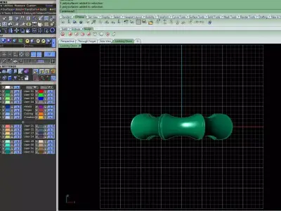 Simple and attractive ring 3D print model