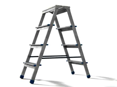 Ladder 01 PBR Low-poly 3D model