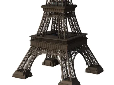 Eiffel Tower 3D model
