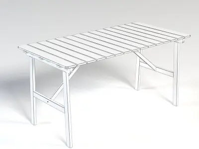 IKEA Askholmen Tableset 3D model