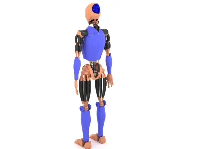 Humanoid Robot 3D model get